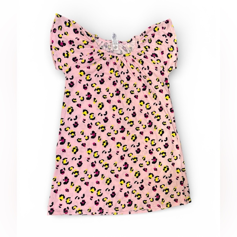 Harper and Cayon Pink Leopard Print Dress. Size 6